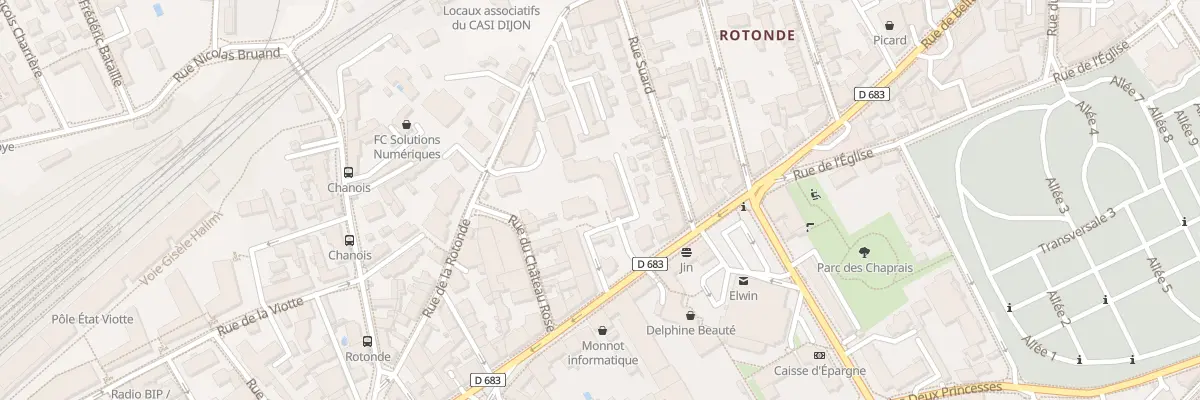 Plan du 53D Rue de Belfort à Besançon