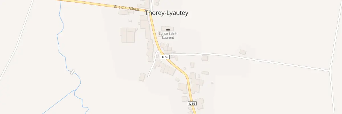 Plan du 27 Rue du Maréchal Lyautey à Thorey-Lyautey