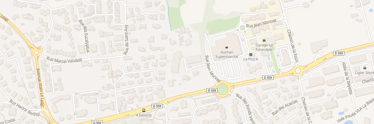 Plan du 83 Rue Jean Monnet au Pradet