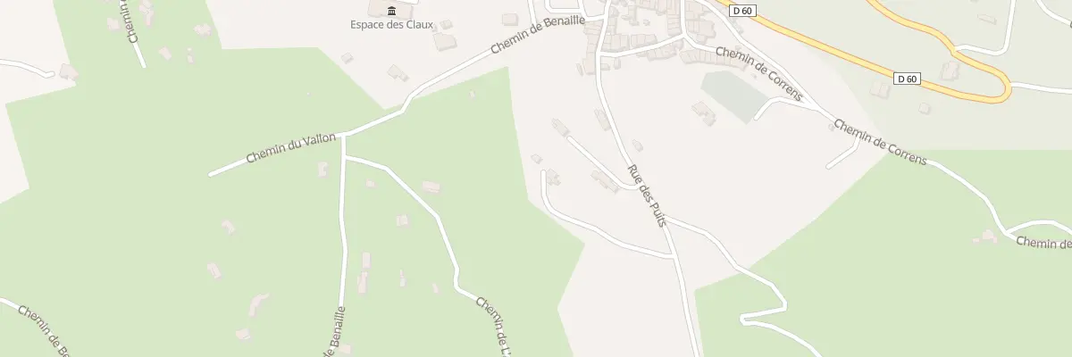 Plan du 292 Rue des Puits à Pontevès