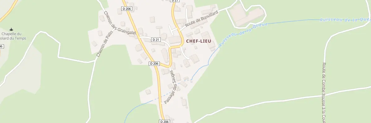 Plan du 32 Imp du Four à Thoiry