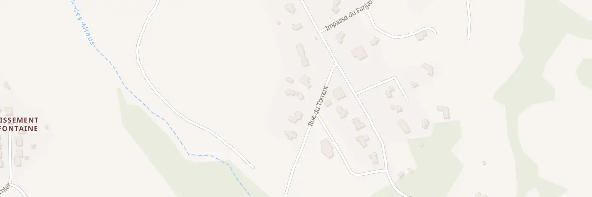 Plan du 7080 Riou des Mioux à Curbans