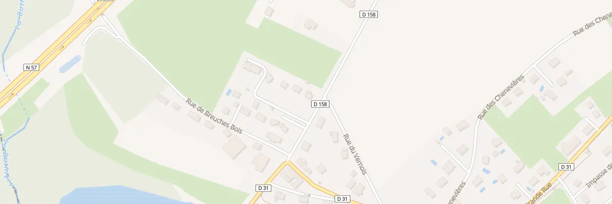 Plan du 3 Rue des Vignes à Buthiers