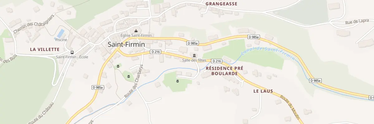 Plan du 5084 Rte du Moulin à Saint-Firmin