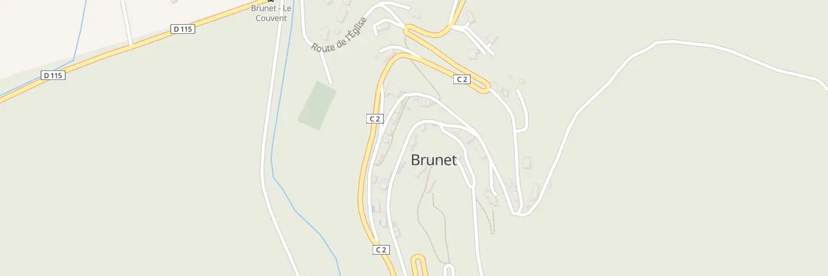 Plan du 7011 Le Village à Brunet
