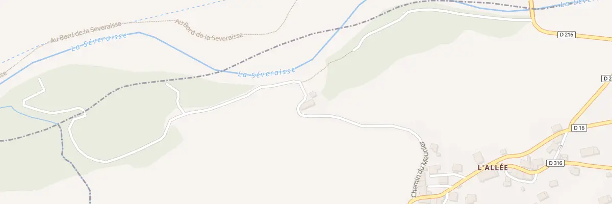 Plan du 5010 Le Moulin à Saint-Jacques-en-Valgodemard