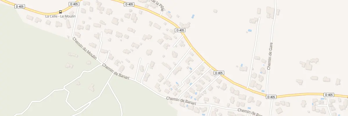 Plan du 5464 Le Moulin à La Celle
