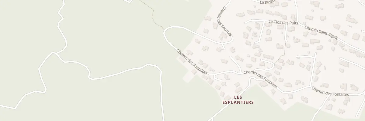 Plan du 993 Les Fontaites à La Celle