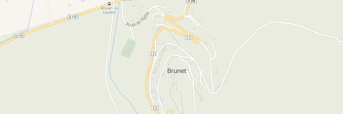 Plan du 5062 Le Village à Brunet