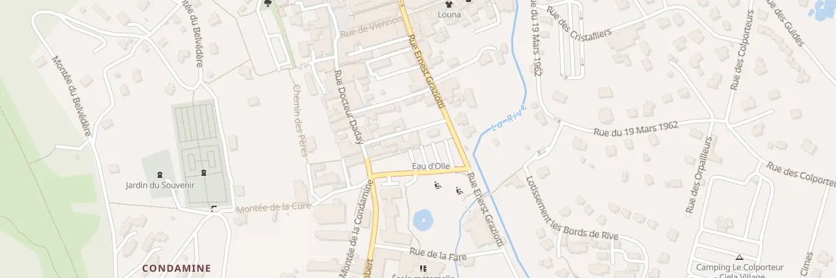 Plan du 2 Rue Capitaine Meunier au Bourg-d’Oisans