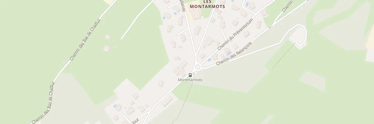 Plan du 95 Che des Montarmots à Besançon