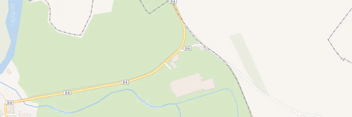Plan du 1 Rte de Vauchoux à Chemilly