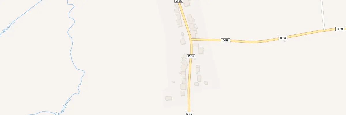 Plan du 50 Rue du Maréchal Lyautey à Thorey-Lyautey