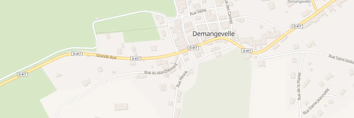 Plan du 2 Rue du Marchémont à Demangevelle