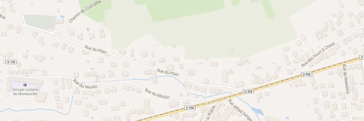 Plan du 138 Rue du Pilan à Montauville