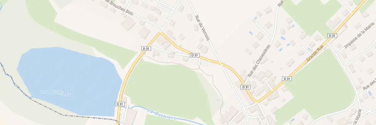 Plan du 6 Rue de la Fontaine à Buthiers