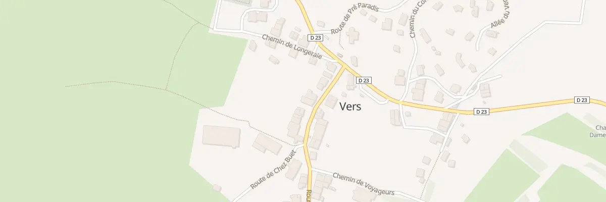 Plan du 76 Rte de la Motte à Vers
