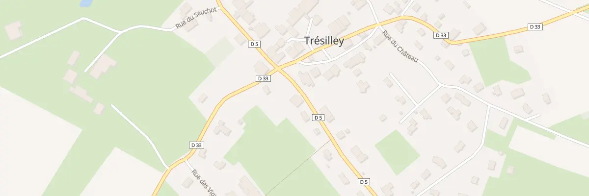 Plan du 11 Grande Rue à Trésilley