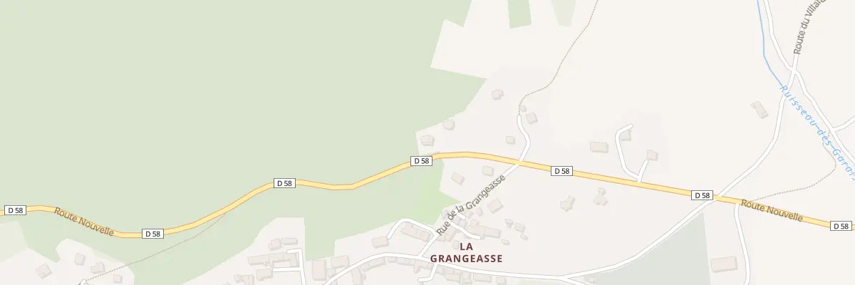 Plan du 1304 Rte Nouvelle à Saint-Firmin
