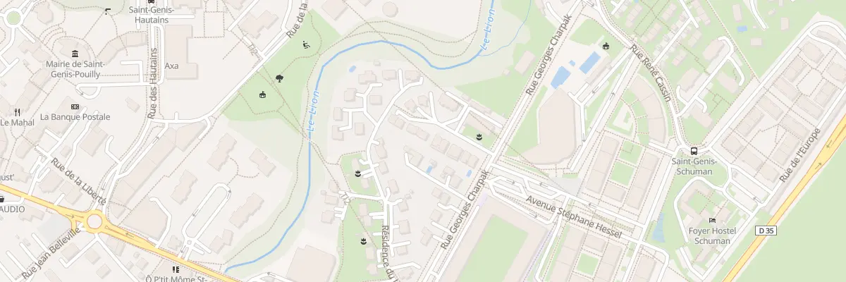 Plan du 57 Rue de la Combette à Saint-Genis-Pouilly