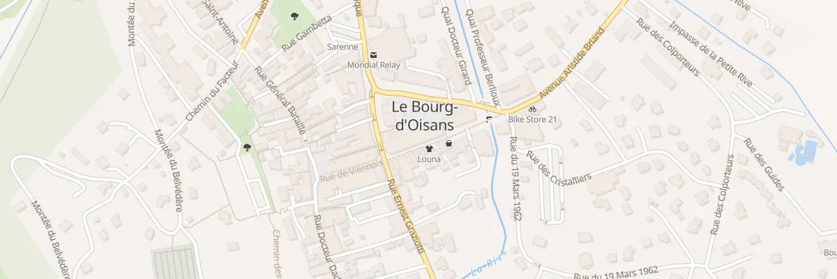 Plan du 15 Rue Gen de Gaulle au Bourg-d’Oisans