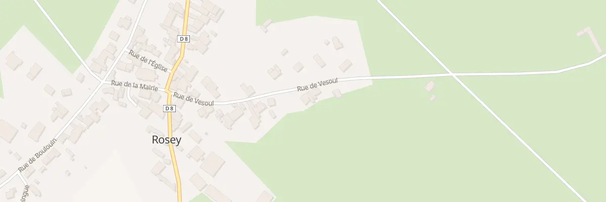 Plan du 18 Rue de Vesoul à Rosey