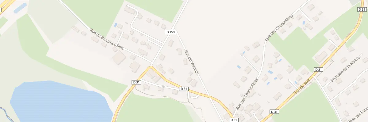 Plan du 3 Rue du Vernois à Buthiers