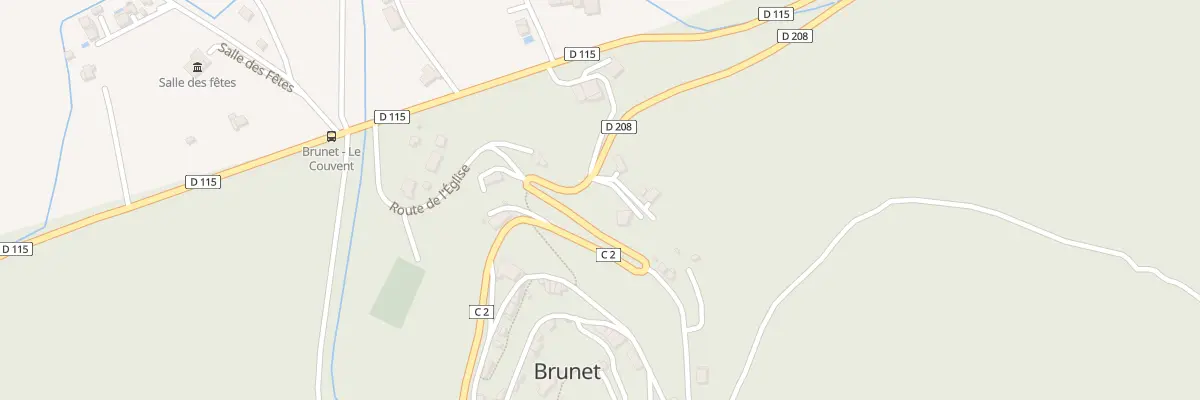Plan du 7050 Le Jas à Brunet