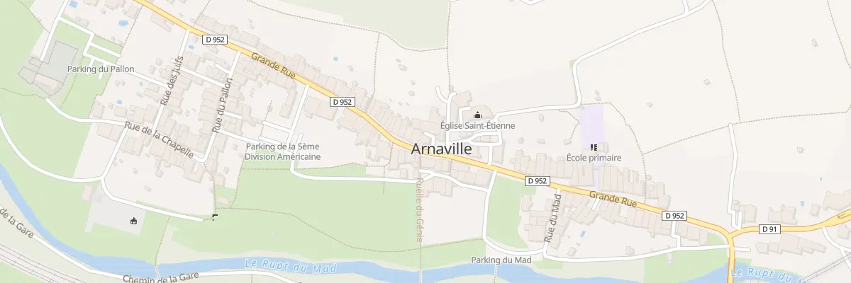 Plan du 102 Gr Grande Rue à Arnaville