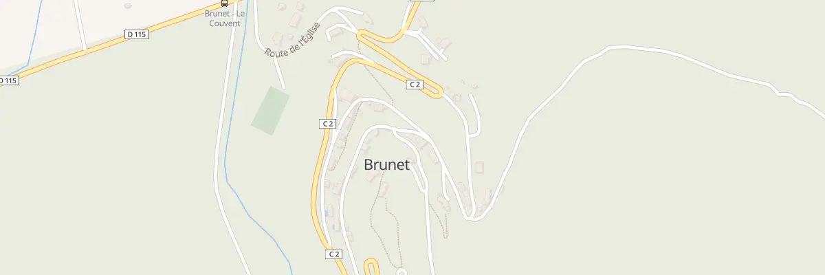 Plan du 5064 Le Village à Brunet