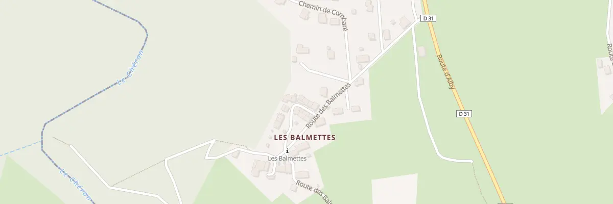 Plan du 24 Cour des Balmettes à Mûres