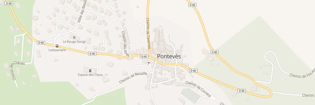 Plan du 4 Rue Basse à Pontevès