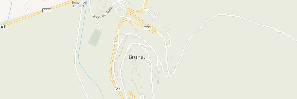 Plan du 5066 Rue du Château à Brunet
