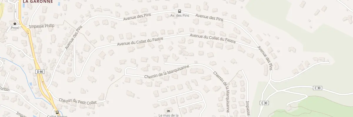 Plan du 30 Imp des Arbousiers au Pradet