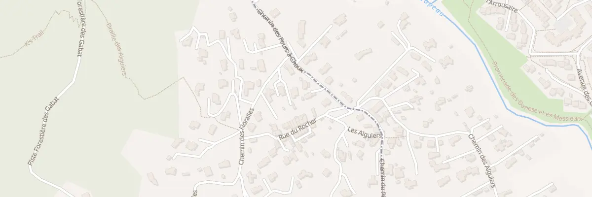Plan du 9400 Les Aiguiers à Solliès-Ville