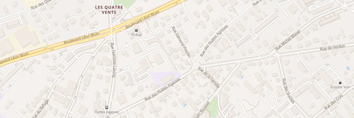 Plan du 15 Rue des Fluttes Agasses à Besançon