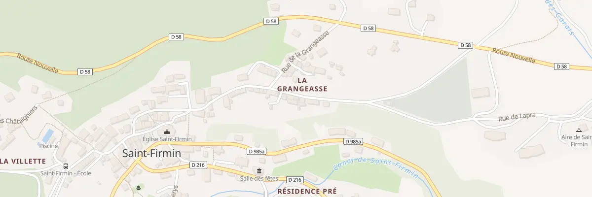 Plan du 194 Rue Louise Chareyre à Saint-Firmin