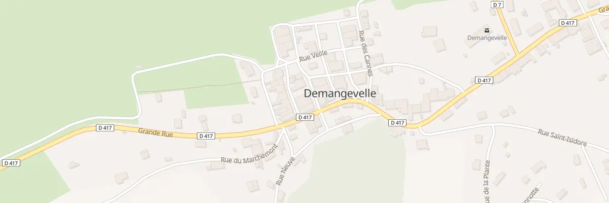 Plan du 5 Rue de l’Adjoint à Demangevelle