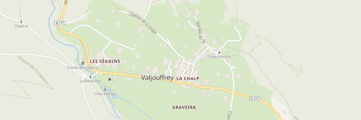Plan du 51 Che de la Draye à Valjouffrey