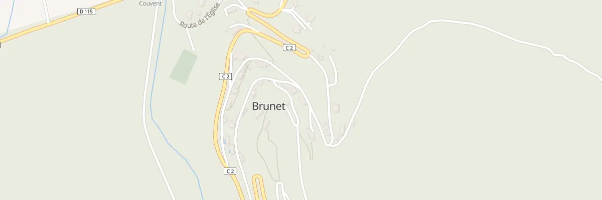 Plan du 7008 Le Village à Brunet
