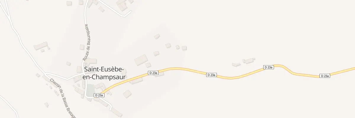 Plan du 96 Rue de la Cure à Aubessagne