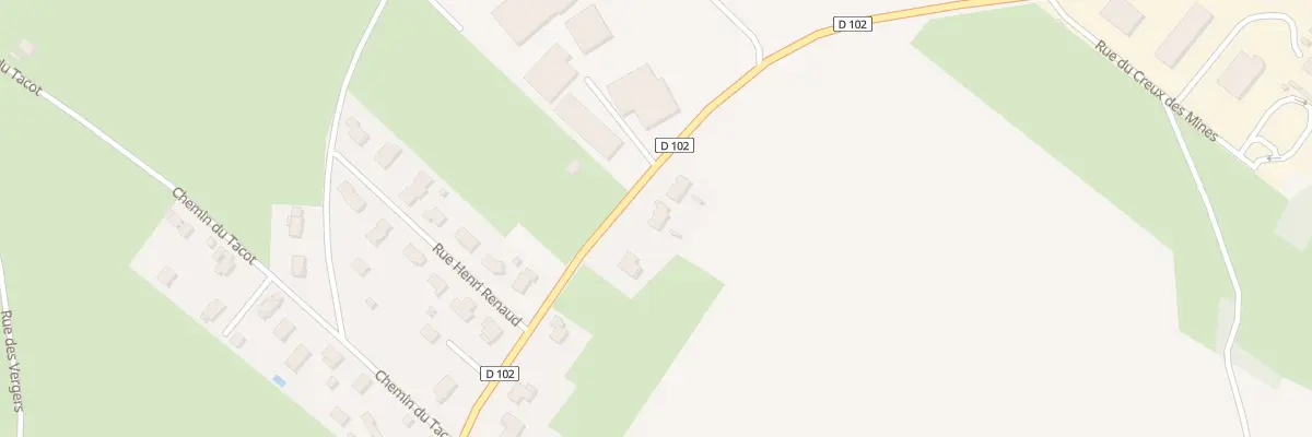 Plan du 6 Rte de Montrond à Épeugney