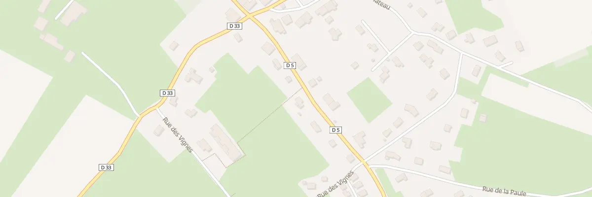 Plan du 5 Grande Rue à Trésilley