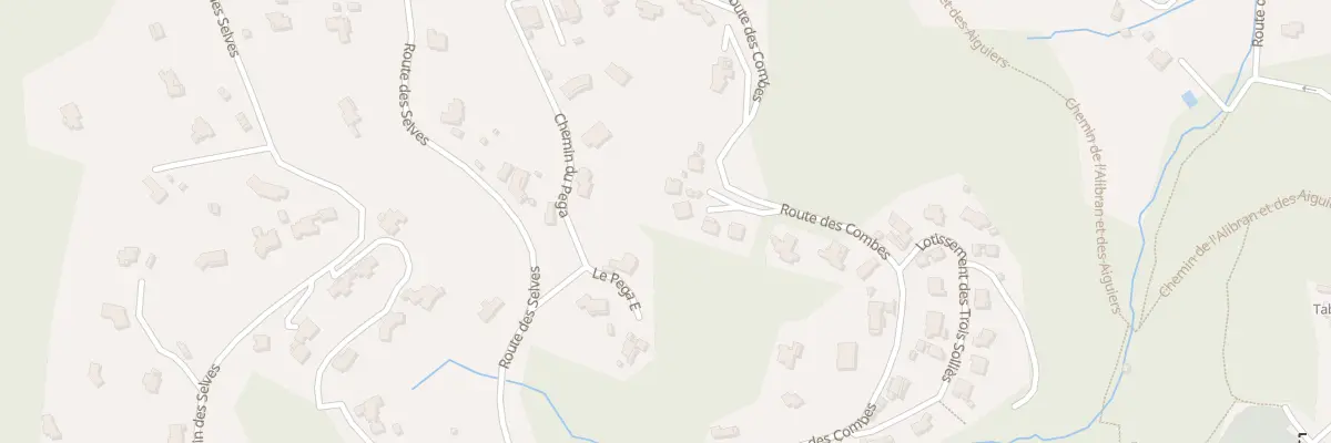 Plan du 3 Le Pega Ouest à Solliès-Ville