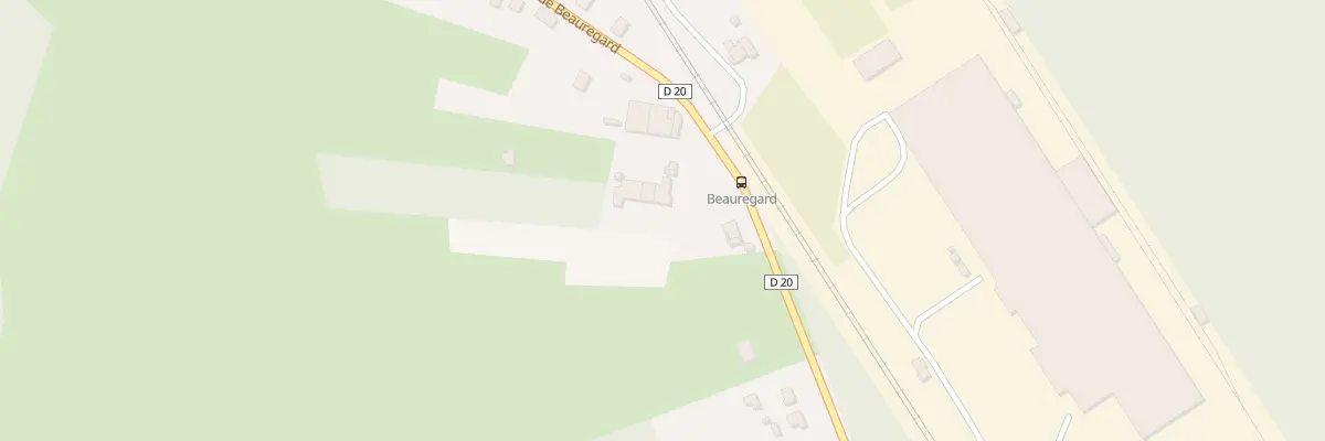 Plan du 31 Rue Beauregard à Amance