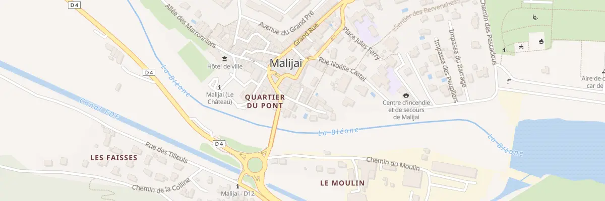 Plan du 11 Rue Sainte Madeleine à Malijai