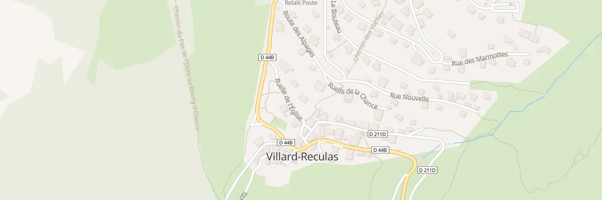 Plan du 3 Rle de l’Eglise à Villard-Reculas