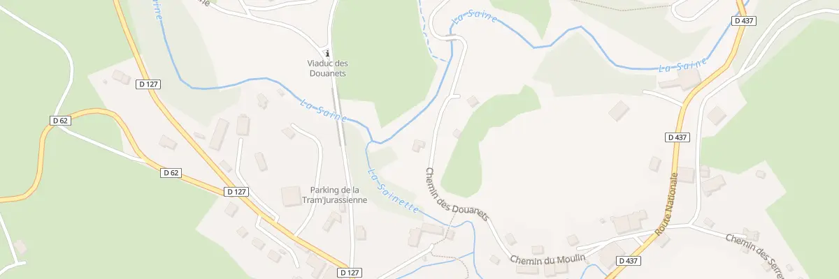 Plan du 358 Che du Moulin à Foncine-le-Bas