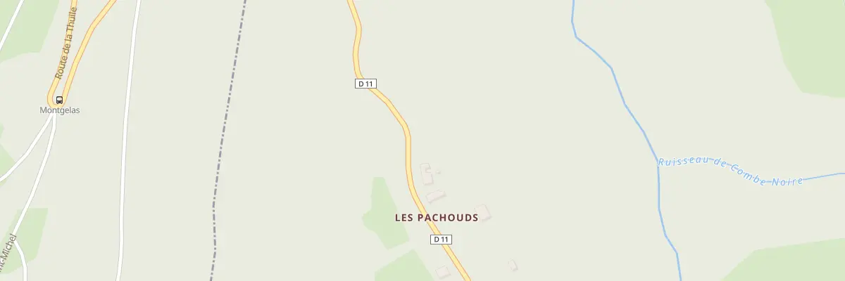 Plan des Pachouds à La Thuile