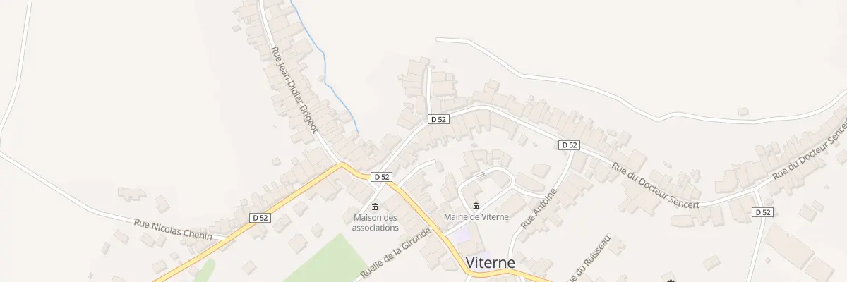 Plan du 12 Rue Auguste Burnot à Viterne